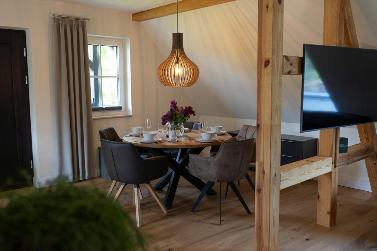 Spreewald Chalet Wohnung Бург Экстерьер фото