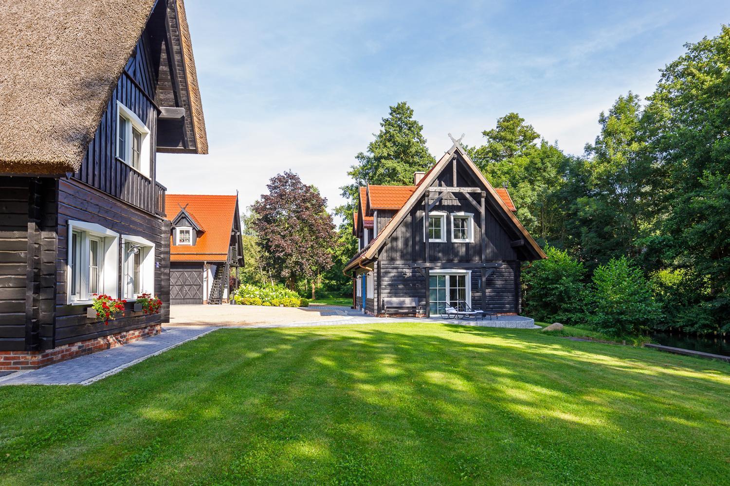 Spreewald Chalet Wohnung Бург Экстерьер фото