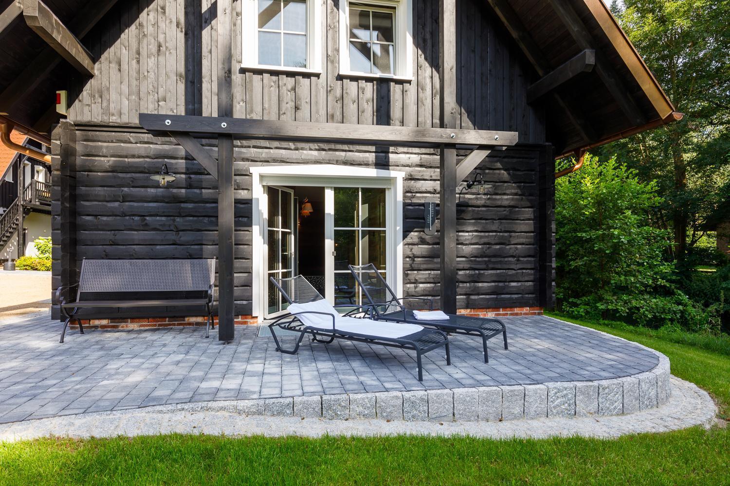 Spreewald Chalet Wohnung Бург Экстерьер фото
